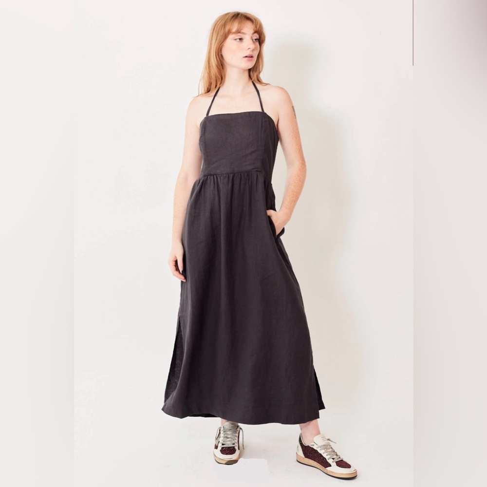 Xirena Alden Dress in Black Quartz